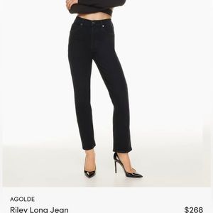 Agolde Riley Long Jean - Colour: Compilation - Size 22